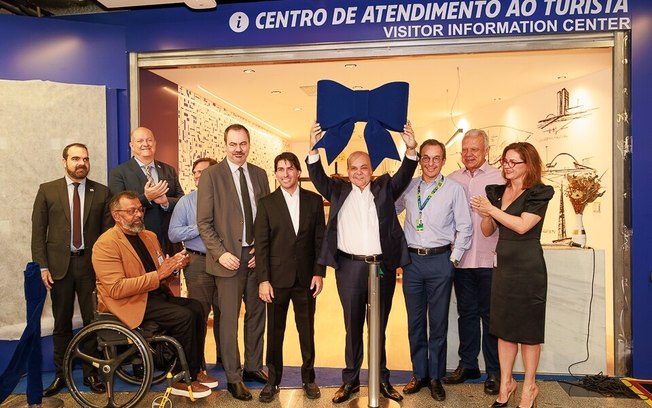 Com decoração renovada, Centro de Atendimento ao Turista é reinaugurado no Aeroporto de Brasília Com decoração renovada, Centro de Atendimento ao Turista é reinaugurado no Aeroporto de Brasília