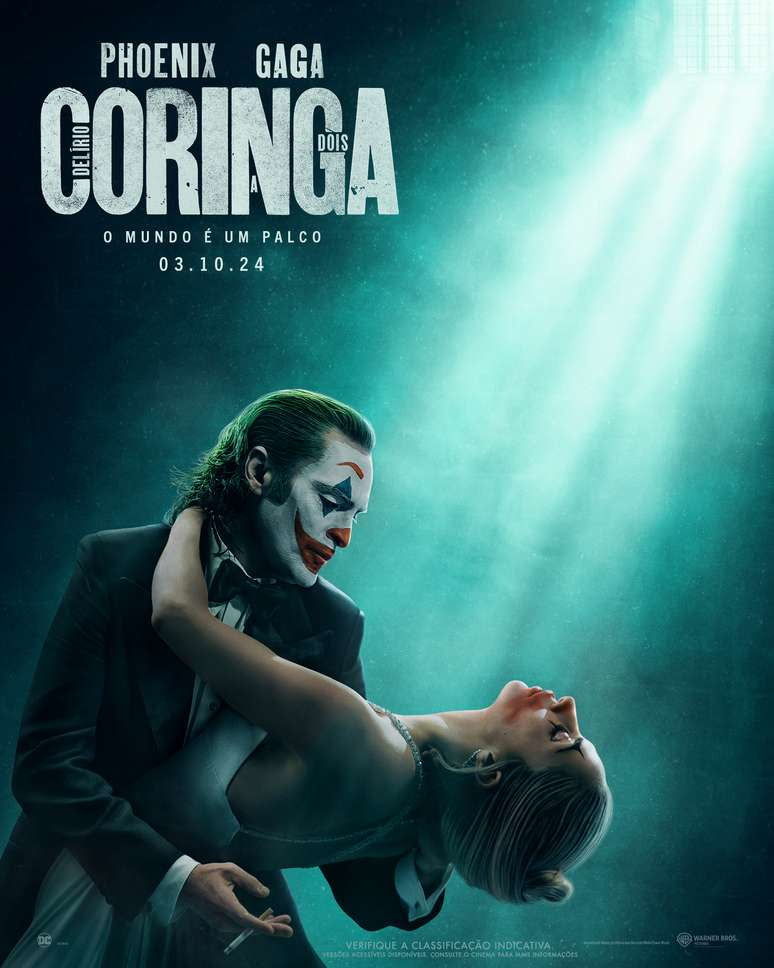“Coringa: Delírio a Dois”: O palhaço mais amado retorna às telas do Cine Araújo de Cabo Frio