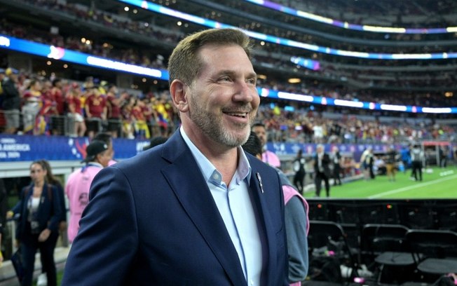 O presidente da Conmebol, Alejandro Dominguez O presidente da Conmebol, Alejandro Dominguez