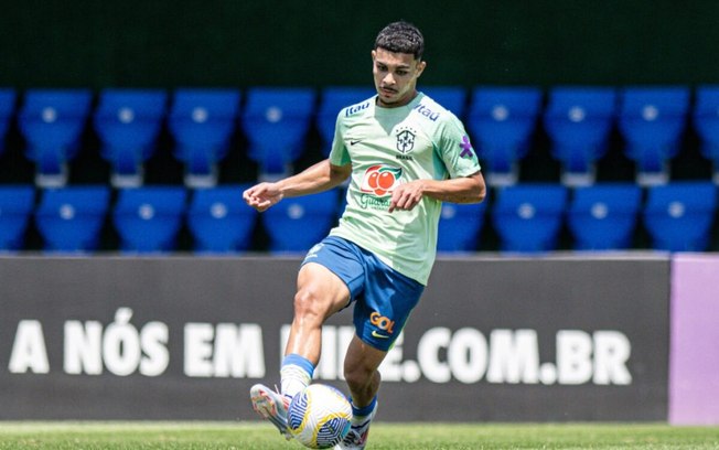 Kauan Rodrigues, do Fortaleza, comemora convocação para a Seleção Brasileira Sub-20: ‘muito feliz’