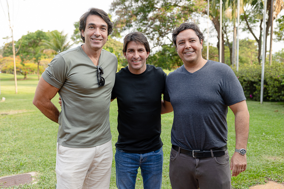 Bruno Miranda, Cristiano Araújo e Rodrigo Moura