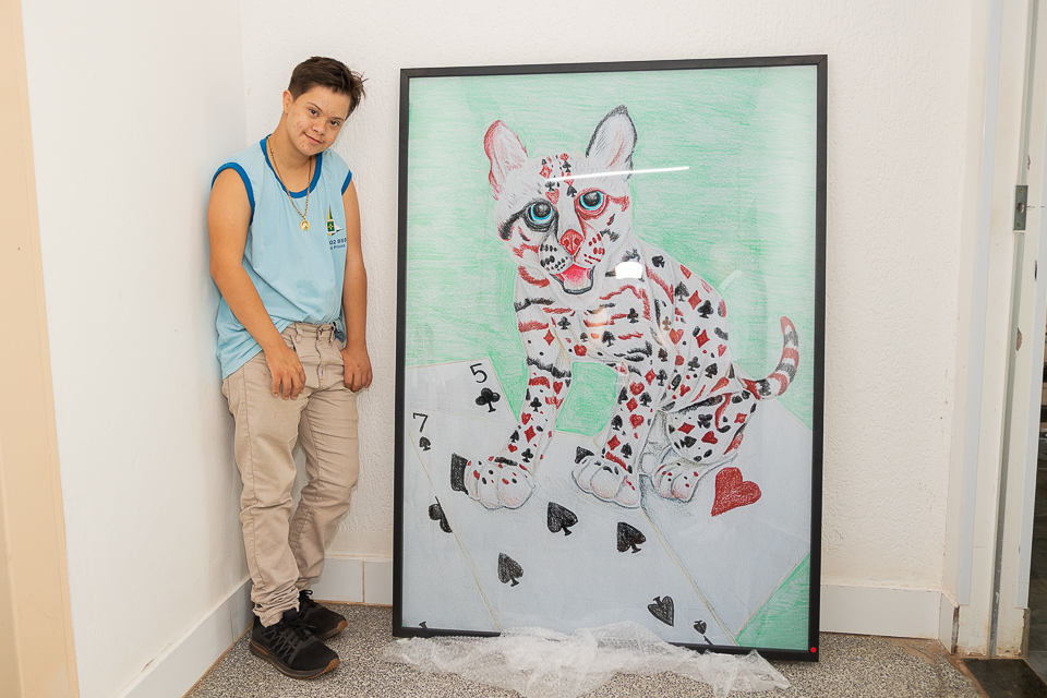 Entrega de obra de arte