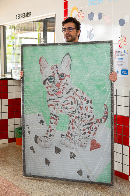 Entrega de obra de arte