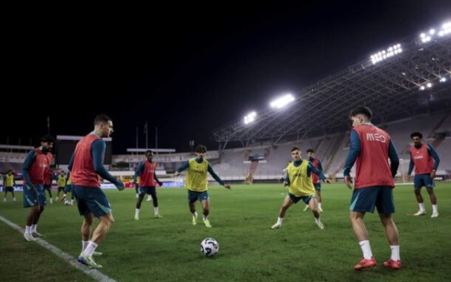Portugal fechou os trabalhos para o duelo desta segunda-feira diante da Croácia