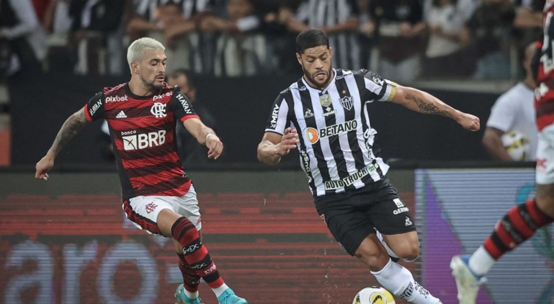 Confronto pelo 1º turno entre Flamengo x Atlético-MG Foto: Pedro Souza / Atlético