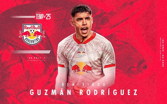 Red Bull Bragantino anuncia a contratação de Guzmán Rodríguez