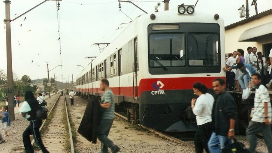 Estação Varginha na década de 1990 Estação Varginha na década de 1990