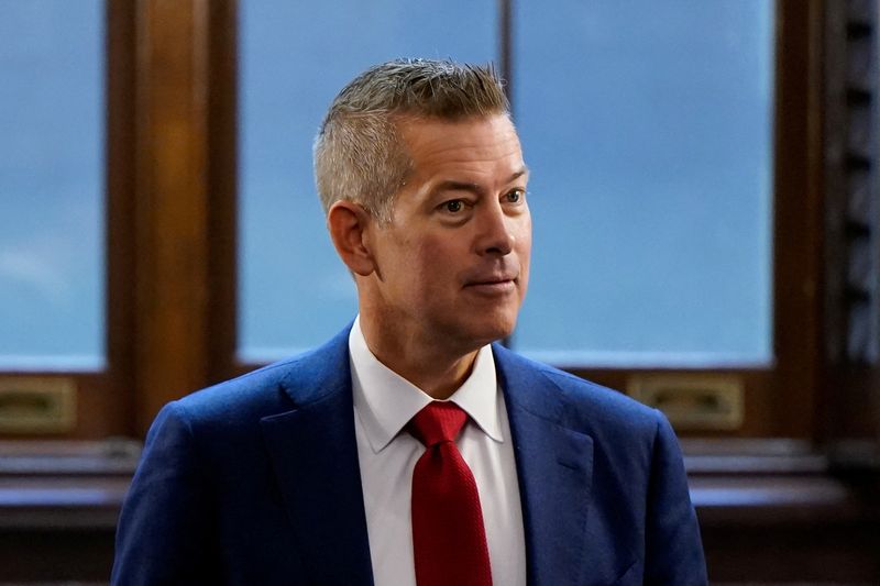 © Reuters. Indicado para o Departamento de Transportes dos Estados Unidos, Sean Duffy, em Washington
11/12/2024 REUTERS/Elizabeth Frantz/Arquivo