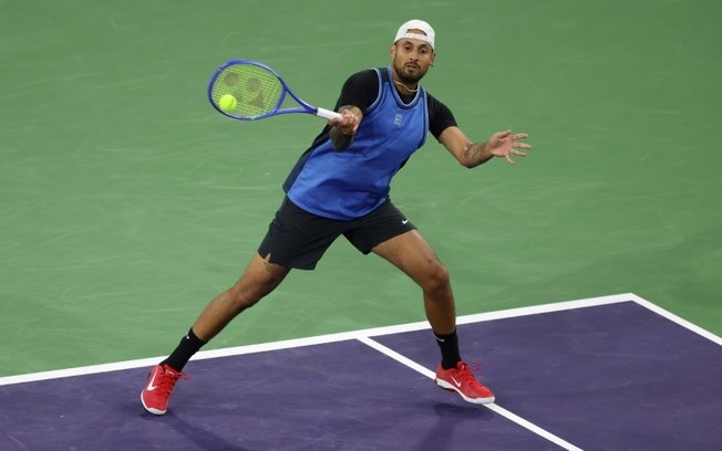 Nick Kyrgios venceu na estreia no Masters 1000 de Miami