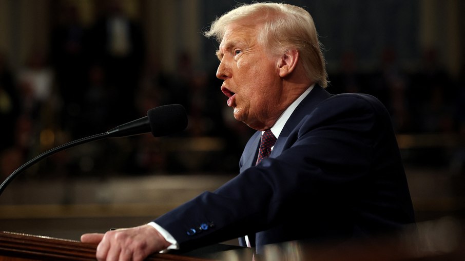 Donald Trump tem feito fortes discursos contra parceiros comerciais