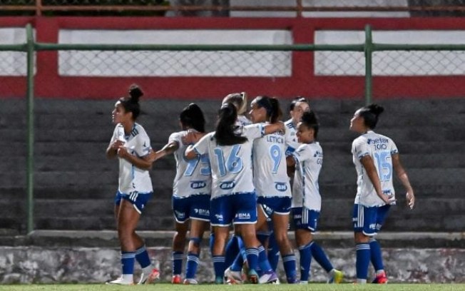 Cruzeiro venceu a segunda no Brasileirão Feminino