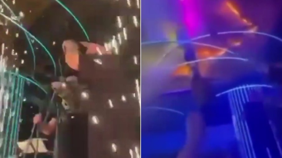 Vídeo mostra momento em que boate pega fogo na Macedônia do Norte Vídeo mostra momento em que boate pega fogo na Macedônia do Norte