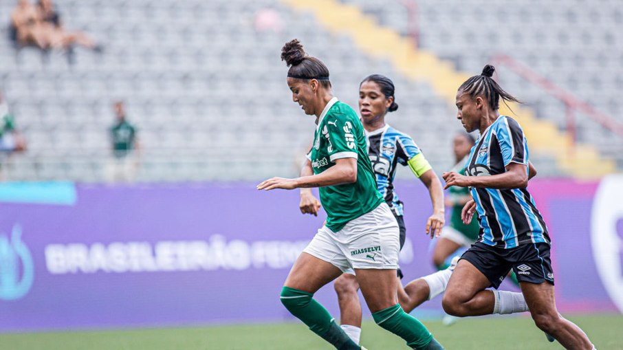 Palmeiras e Grêmio empataram em jogo de 6 gols