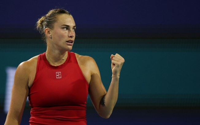 Aryna Sabalenka se classificou para a final do WTA 1000 em Miami