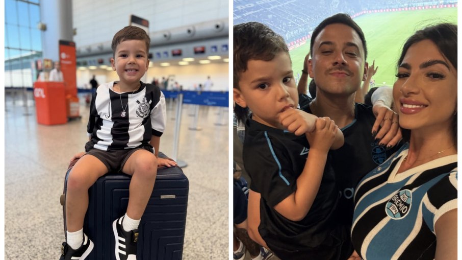 Conheça o Dani, o mini torcedor do Corinthians