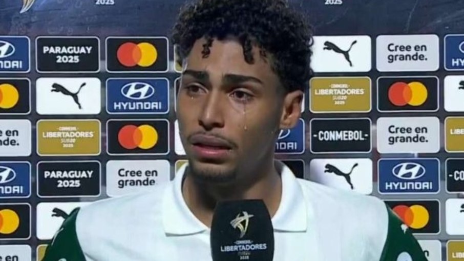 Atacante Luighi, do Palmeiras, deu entrevista histórica após sofrer crime de racismo no Paraguai