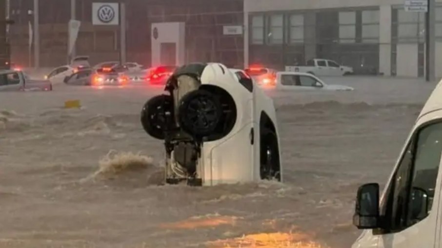 Inmet faz alerta para alagamentos
