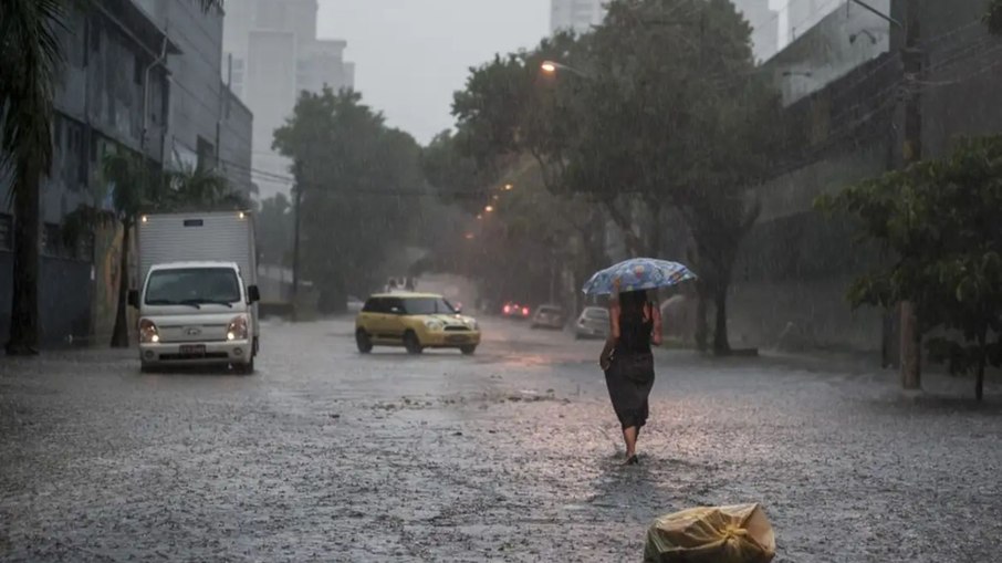 Há alerta de temporal no estado de São Paulo, na região onde estão o Vale do Ribeira e o litoral sul paulista