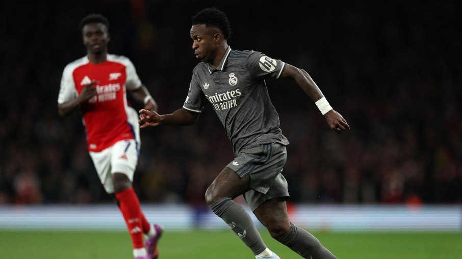 Vini Jr é uma das esperanças madridistas para esta quarta-feira