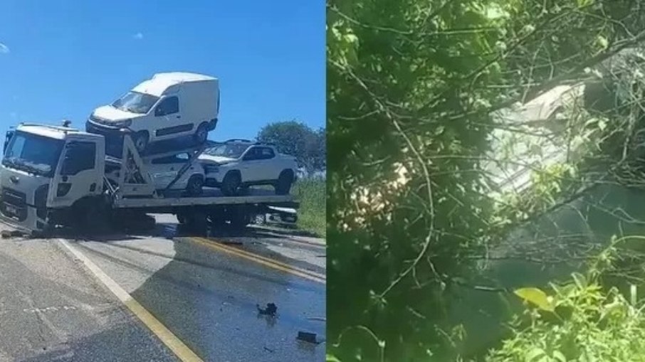 Empresária morre em acidente com caminhão guincho