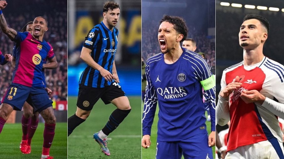 Champions tem busca por taça inédita e clássico europeu nas semis