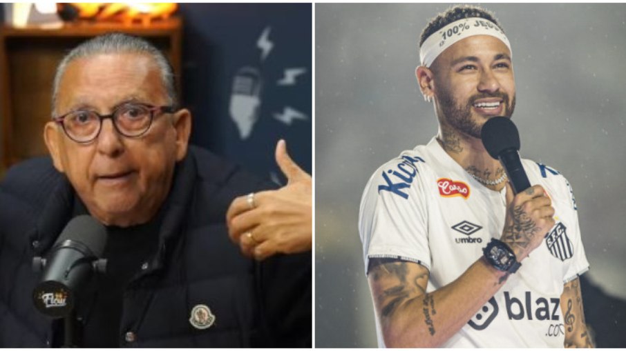 Galvão Bueno comenta sua relação com Neymar