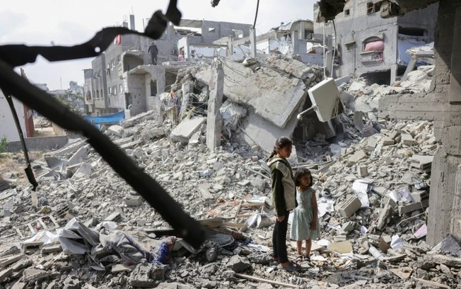 A AI apontou que 90% da população da Faixa de Gaza teve que se deslocar