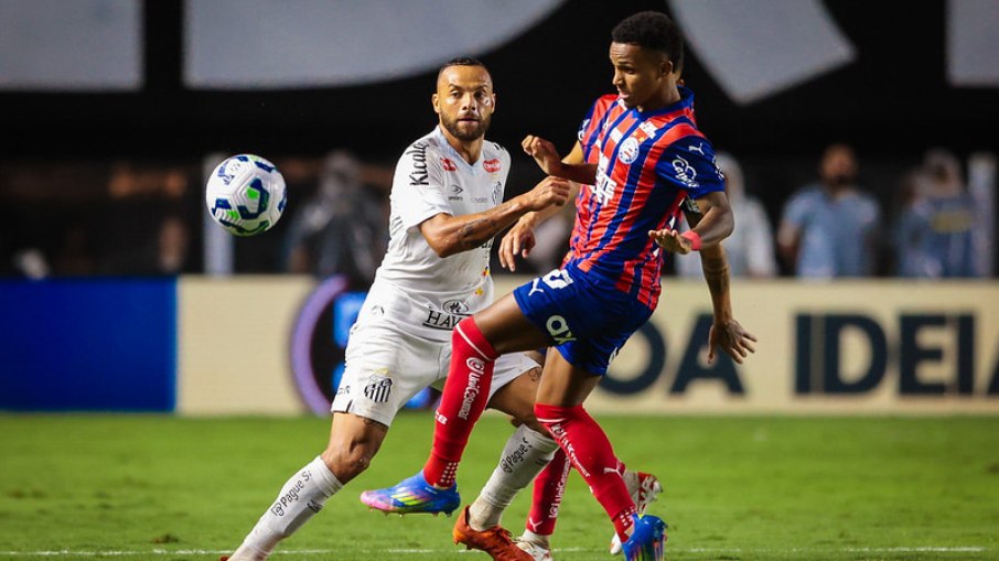Bahia e Santos empatam na Vila Belmiro
