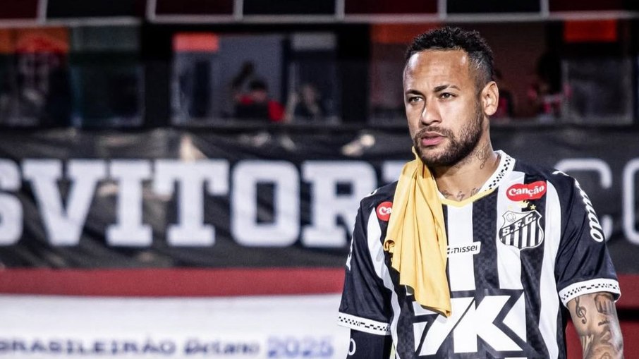 Neymar manda recado após vitória do Peixe
