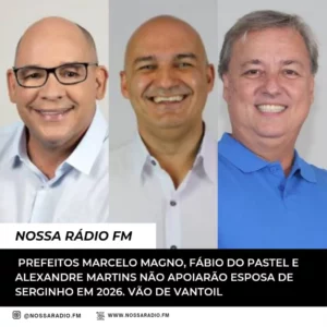 Pré-Candidatura da mulher do Dr. Serginho não emplaca e mostra fragilidade do governo