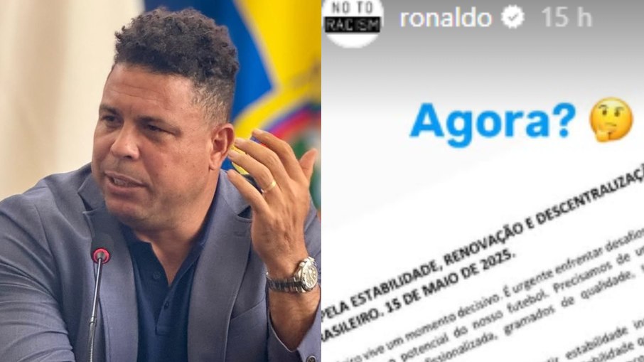 Ronaldo se manifestou via Instagram Ronaldo se manifestou via Instagram