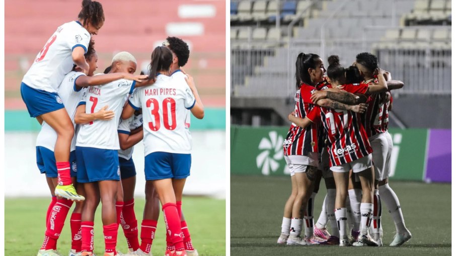 Bahia e São Paulo se encaram pelo Brasileirão Feminino