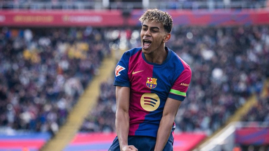Astro do Barcelona, Lamine Yamal surge com look de R$ 62 mil Astro do Barcelona, Lamine Yamal surge com look de R$ 62 mil