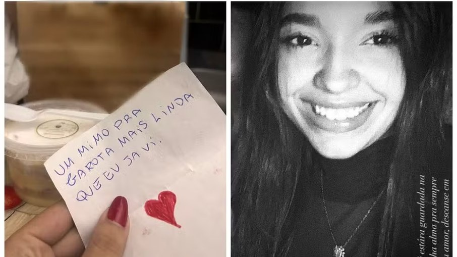 No velório, emocionados, familiares lamentam a perda de Ana Luiza No velório, emocionados, familiares lamentam a perda de Ana Luiza