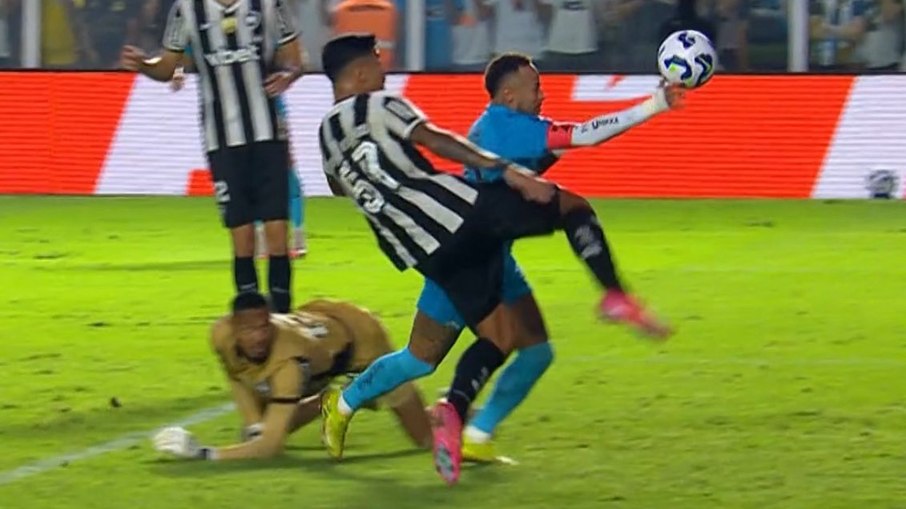 Neymar é expulso em derrota do Santos Neymar é expulso em derrota do Santos