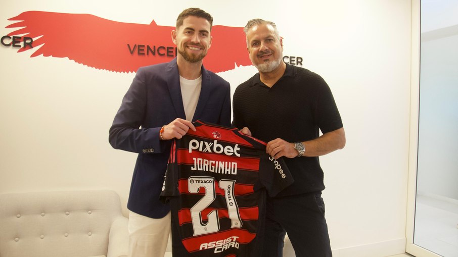 Flamengo anuncia a contratação de Jorginho Flamengo anuncia a contratação de Jorginho