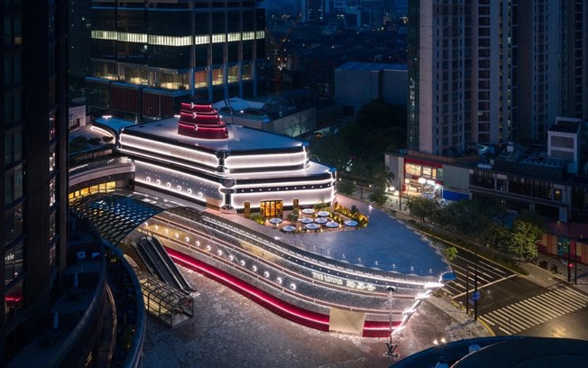 Louis Vuitton inaugura loja em formato de navio na China Louis Vuitton inaugura loja em formato de navio na China