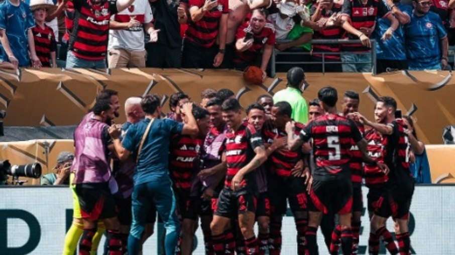 Flamengo comemora vitória gigante sobre o Chelsea Flamengo comemora vitória gigante sobre o Chelsea