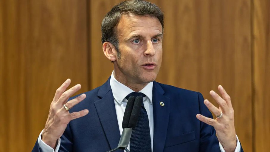 Emmanuel Macron presidente da França Emmanuel Macron presidente da França