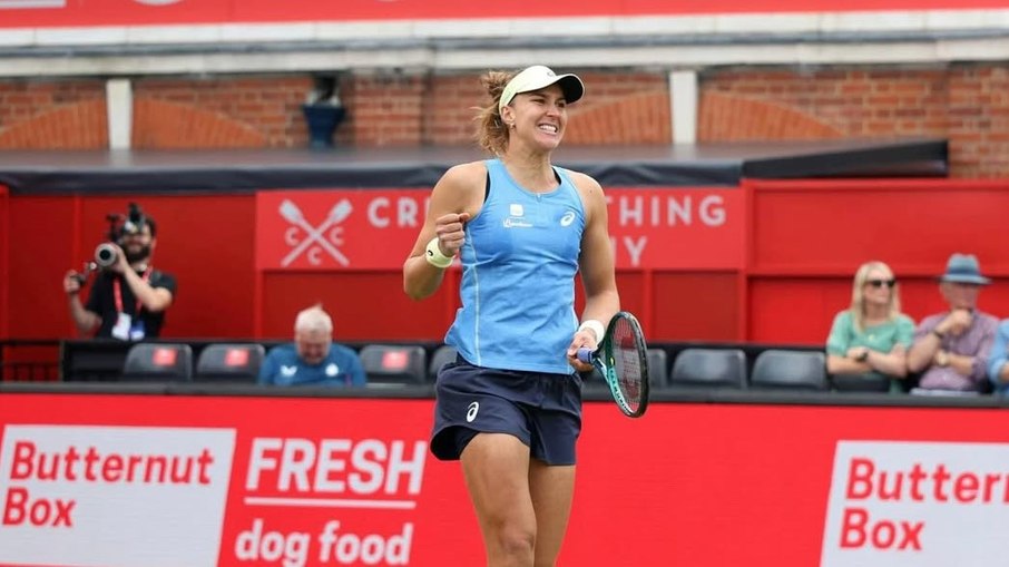 Bia Haddad estreou com derrota em Nottingham Bia Haddad estreou com derrota em Nottingham