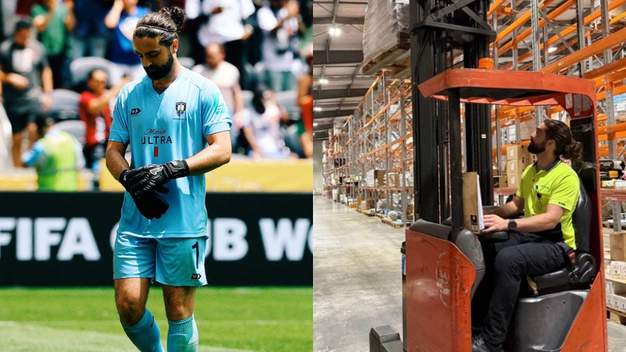 Conor Tracey concilia o futebol com o trabalho num depósito farmacêutico Conor Tracey concilia o futebol com o trabalho num depósito farmacêutico