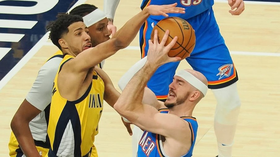 Thunder vence jogo 4 em Indiana e empata a série nas finais da NBA Thunder vence jogo 4 em Indiana e empata a série nas finais da NBA