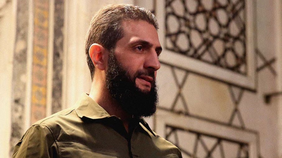 O presidente da Síria, Ahmed Al Sharaa