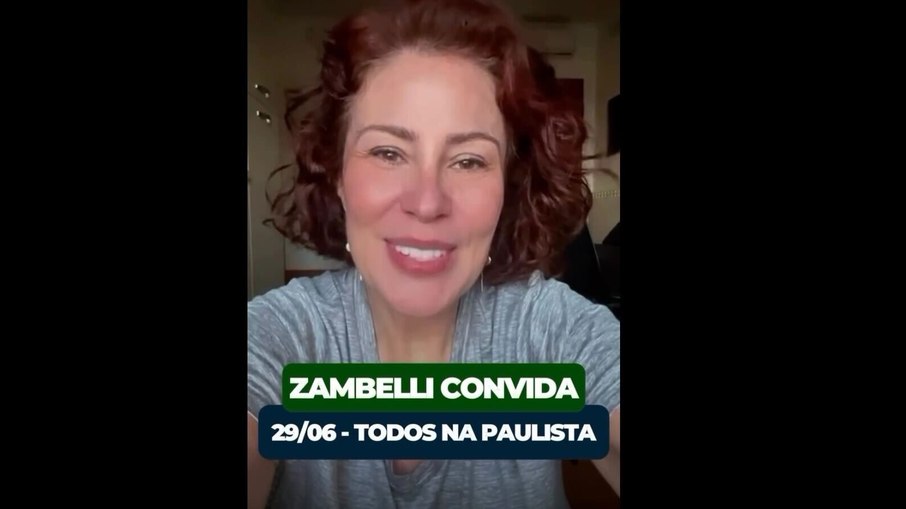 Carla Zambelli, procurada pela Interpol, sorridente em vídeo no Instagram Carla Zambelli, procurada pela Interpol, sorridente em vídeo no Instagram