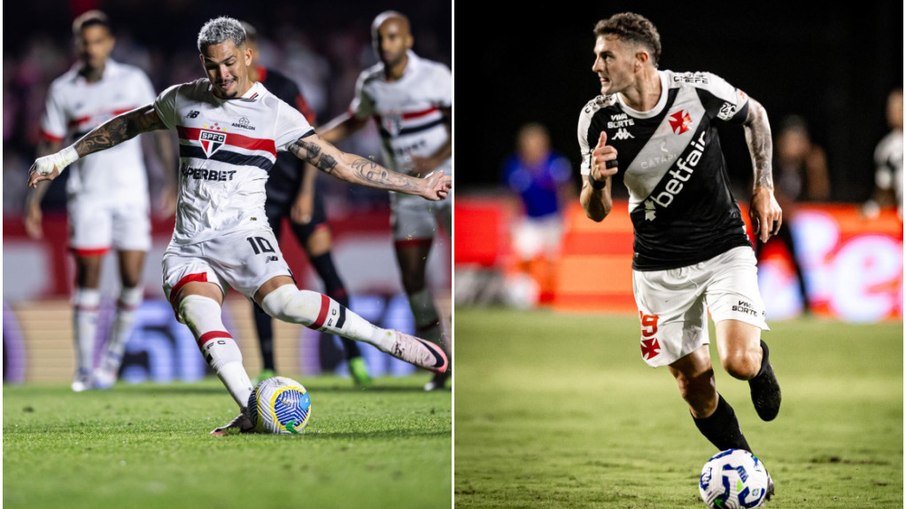 São Paulo recebe o Vasco pelo Brasileirão São Paulo recebe o Vasco pelo Brasileirão