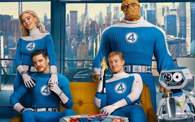 Novo trailer de Quarteto Fantástico tem Pedro Pascal como protagonista Novo trailer de Quarteto Fantástico tem Pedro Pascal como protagonista