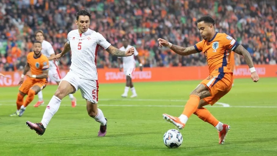 Em noite histórica de Memphis, Holanda goleia Malta por 8 a 0 Em noite histórica de Memphis, Holanda goleia Malta por 8 a 0