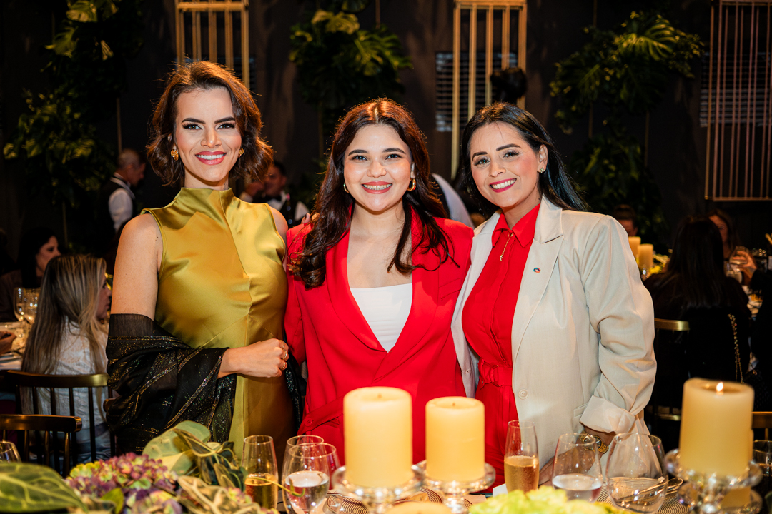 Aline Castelo Branco, Carolina Santos e Lúcia Vieira