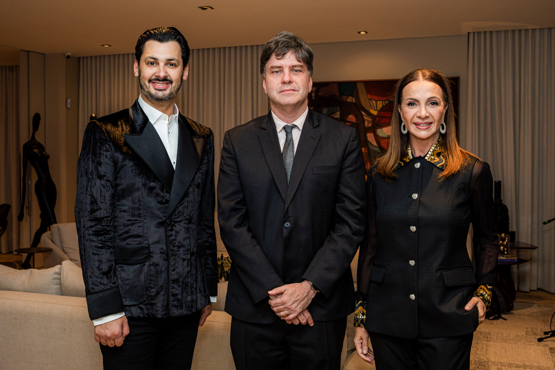 Fernando Cavalcanti, Georges Seigneur e Paula Santana
