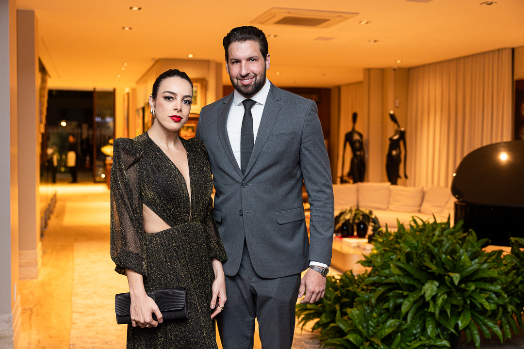 Flávia Doria e João Gabriel